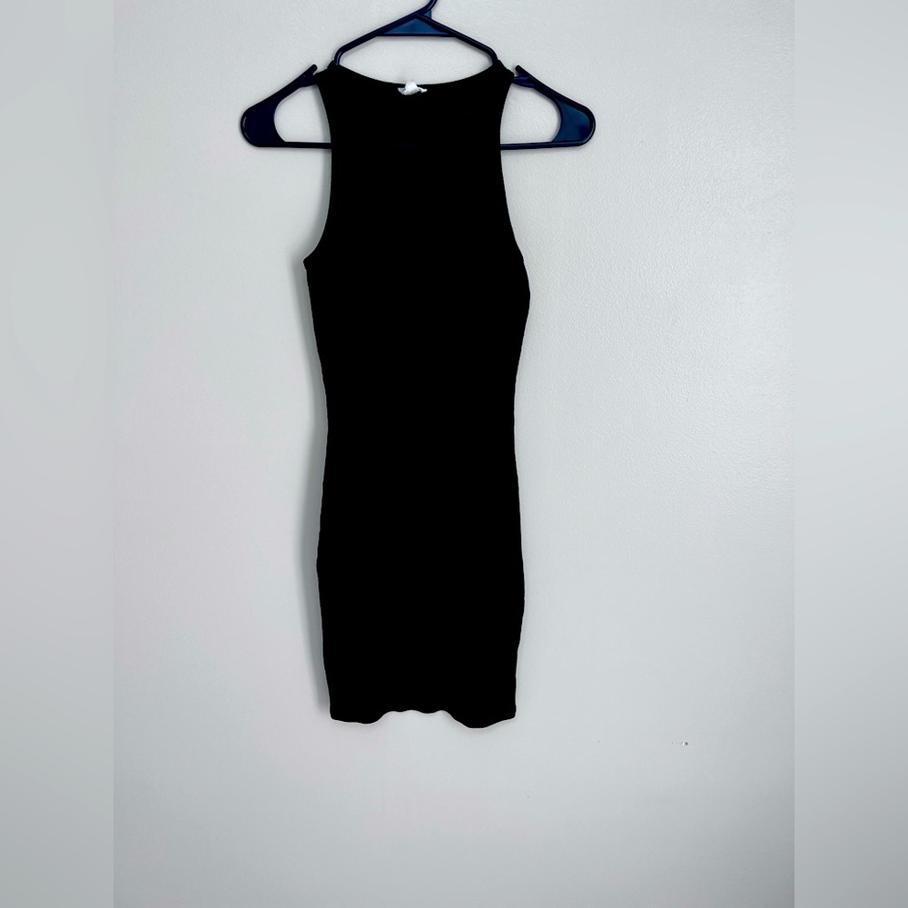 Small razorback mini dress